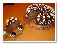 Mokra čokoladna torta