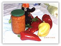 Ajvar sa plavim patlidžanom Ajvar sa plavim patlidžanom