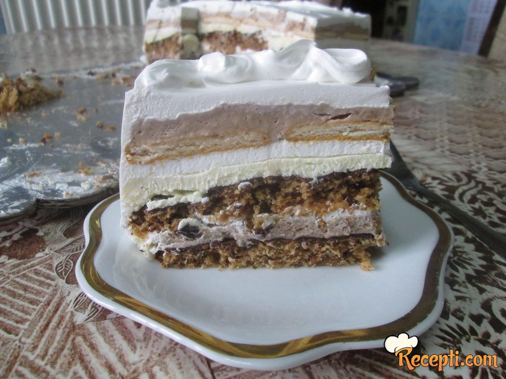 Posna kinder torta (2) - Recepti.com