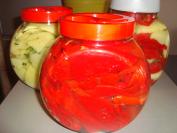 Barena žuta i crvena paprika