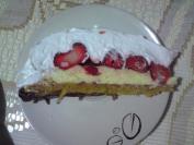 Kremasta torta sa jagodama