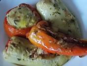 Paprika punjena sirom i šampinjonima