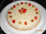 Slana piškota torta
