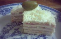 Slana torta sa šunkom i feta sirom