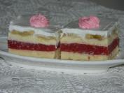 Voćni kolač (maline, banane)