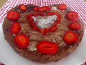 Čokoladni tart sa sirom