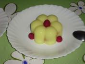 Puding desert - vanila, malina