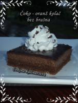 Čoko-oranž kolač bez brašna