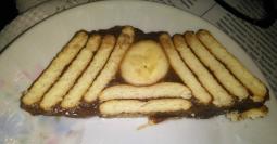 Mozaik kolač sa bananom