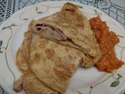 Omlet sa šampinjonima i kačkavaljem