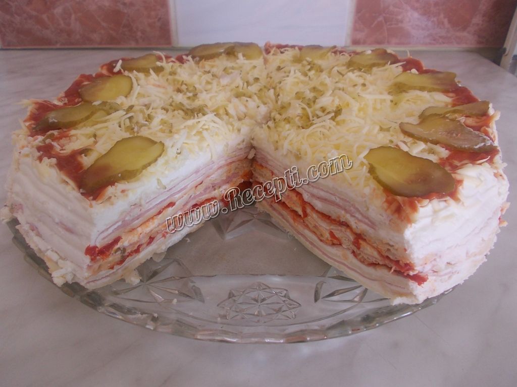 Lisnata slana torta