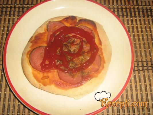 Mini-pizze od graham brašna