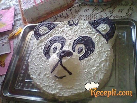 Panda torta (2)