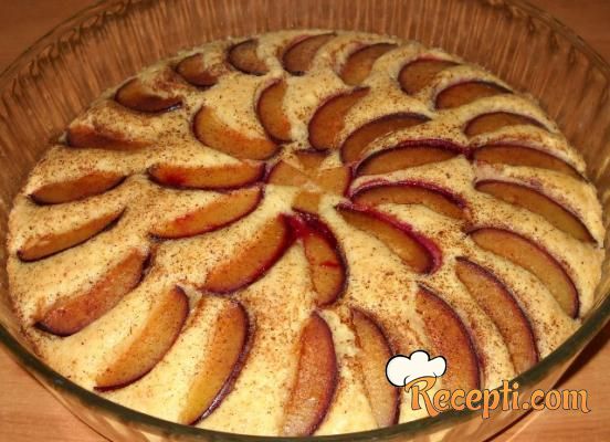 Italian plum cake