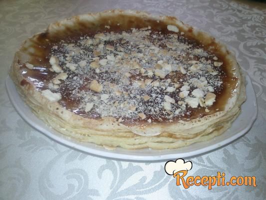 Krem torta od palacinki