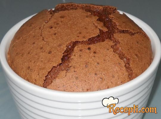 Soufflé au chocolat