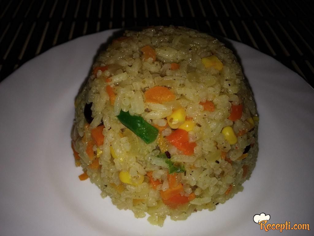 Posni rižoto sa povrćem