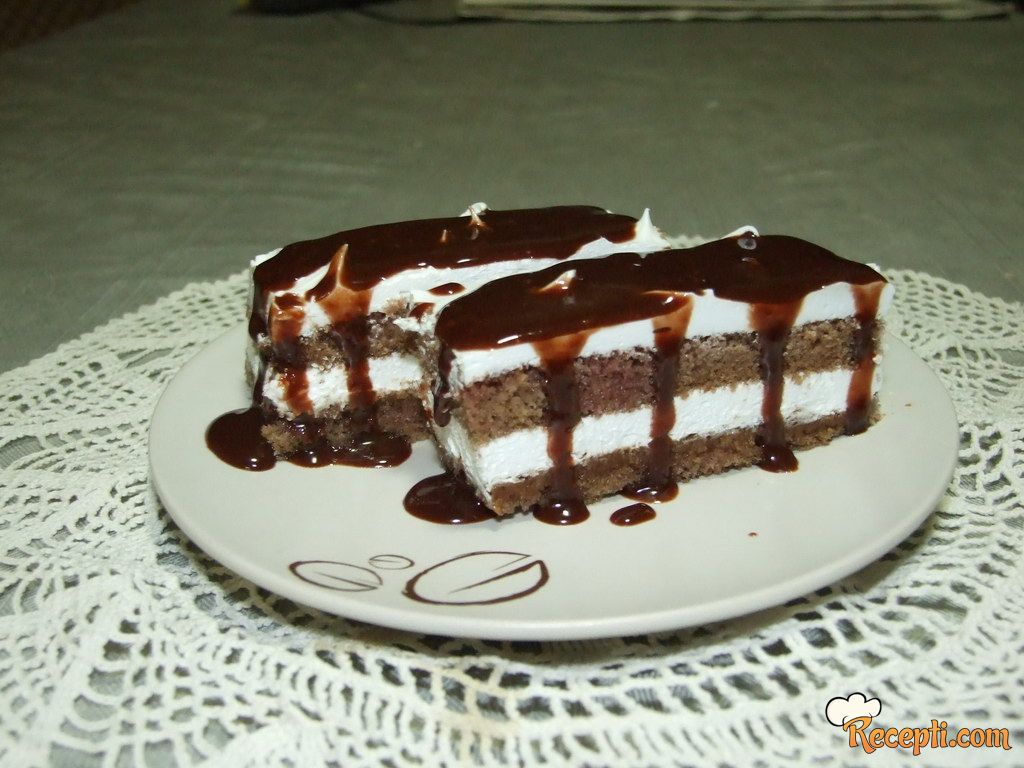 Crno-beli kolač