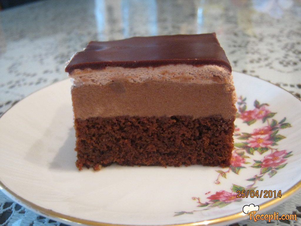 Čokoladno - čokoladni kolač