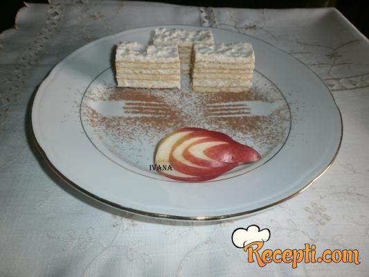 Keks kocke sa jabukama