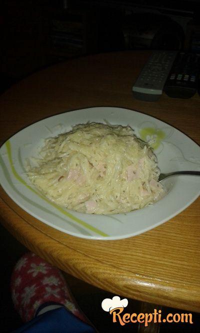 Špagete karbonara (2)