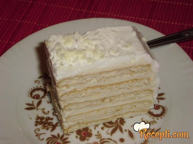 Bela keks torta