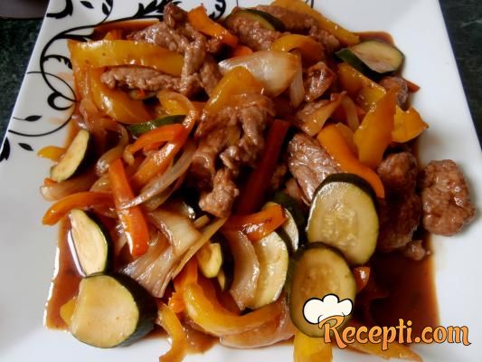 Prži, mešaj - Goveđi stir fry