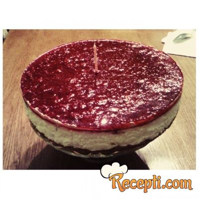 Cheesecake sa malinama (2)