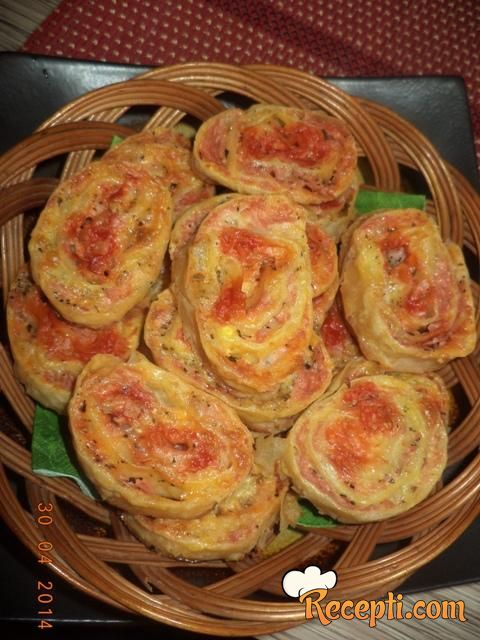 Mini pizza rolatići