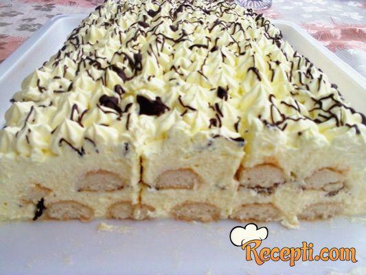 Vanil brza torta