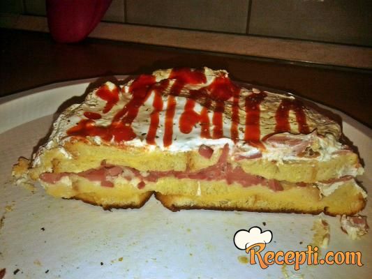 Slana torta od starog hleba