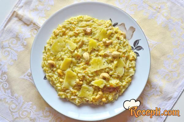 Risotto sa bukovačama