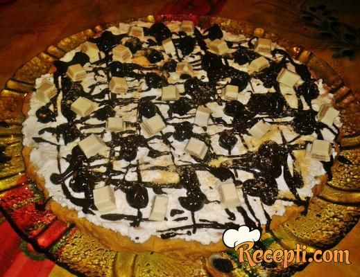 Stracciatella torta po mom ukusu