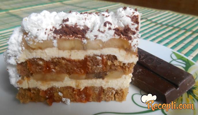 Banana torta