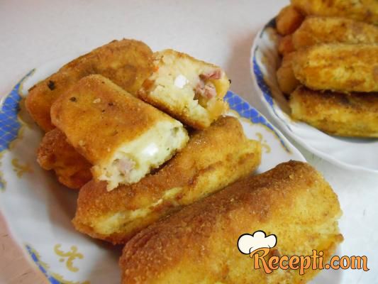 Punjeni kroketi od krompira