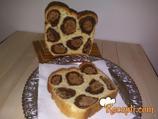 Slatki leopard hleb