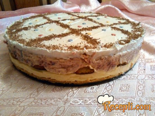 Malinasta jafa torta