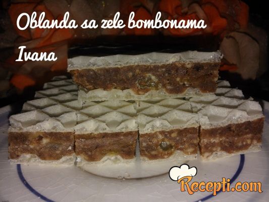 Oblande sa žele bombonama