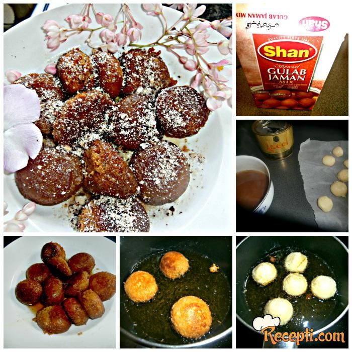 Gulab Jamun, Indijske krofnice