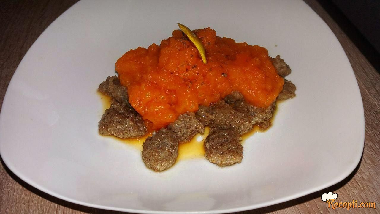 Njoke sa sosom od šargarepe - Hrono recept