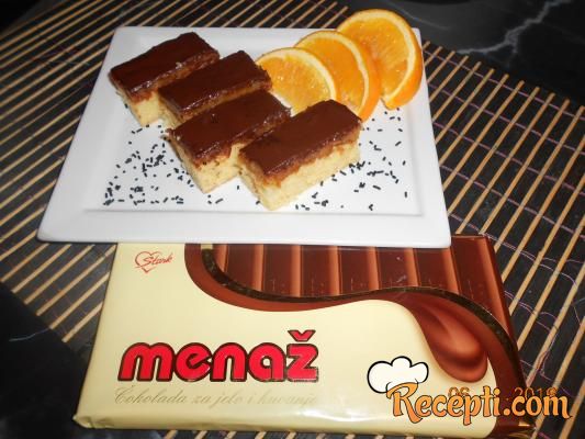 Jaffa kolač sa čokoladom i narandžom