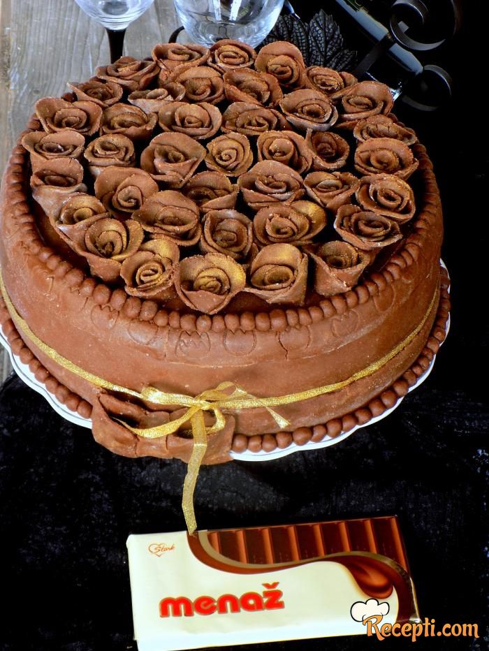 Greta torta sa Menaž čokoladom