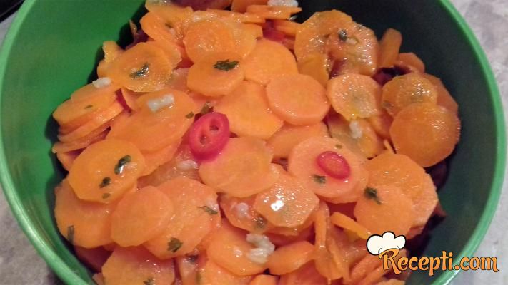 Pržena salata od šargarepe