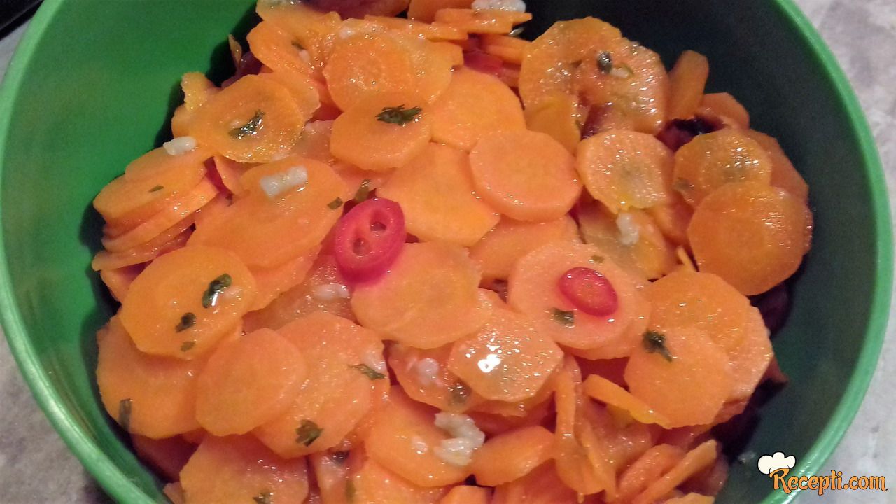 Pržena salata od šargarepe