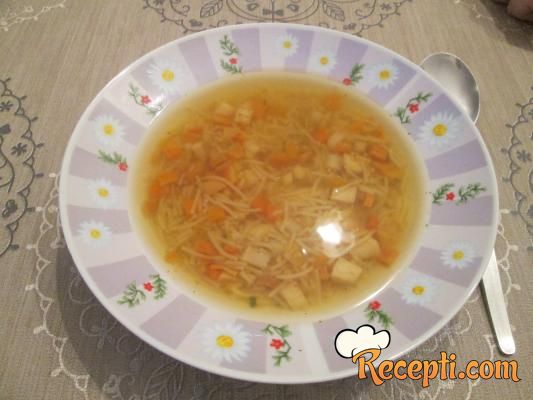 Posna supa sa povrćem (na vodi)
