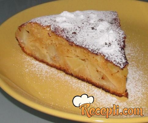 Gâteau aux pommes à la poêle