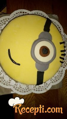 Minions torta (2)