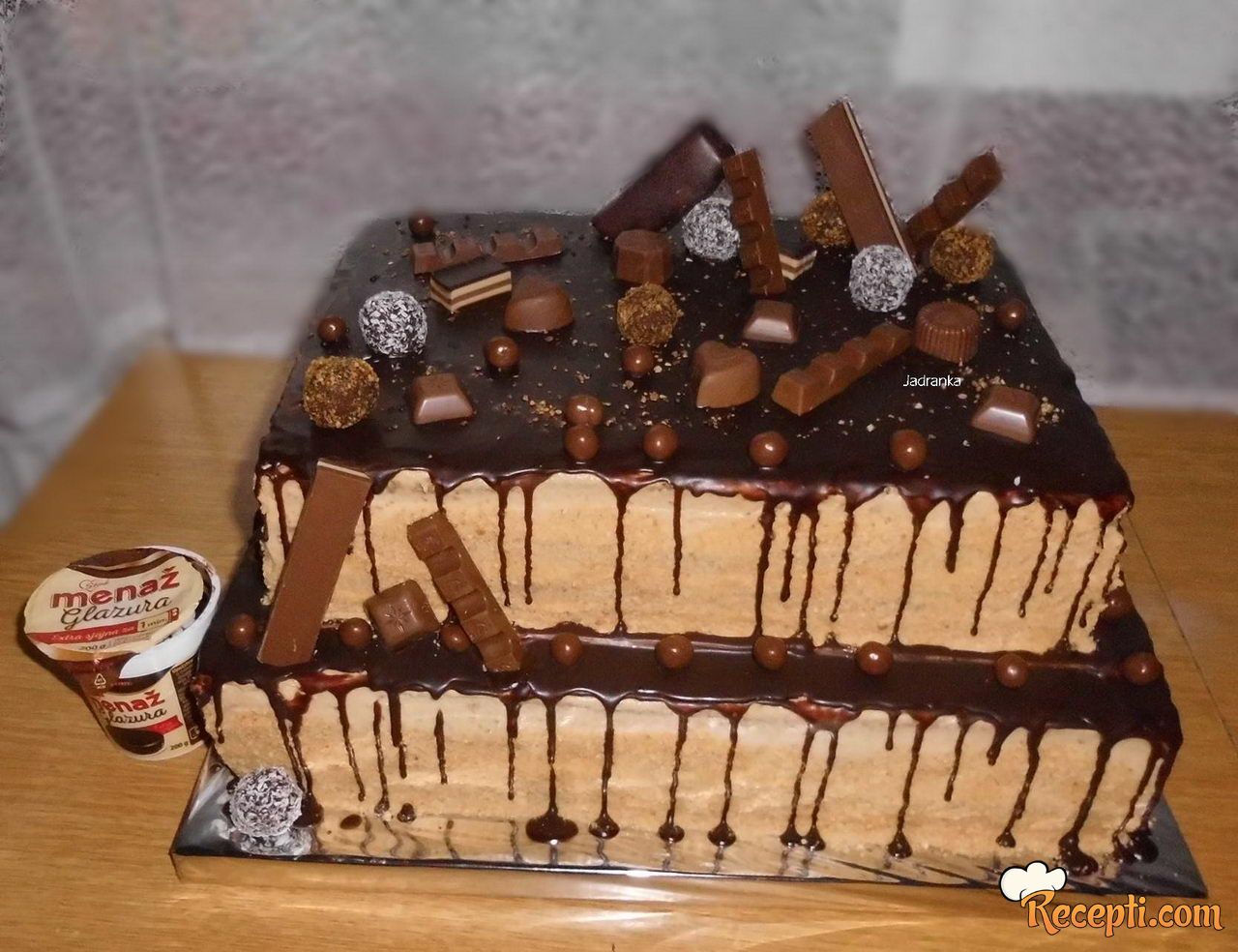 Featured image of post okoladna Torta Razne Torte Recepti Sa Slikama Svaku koru a kalicom malo izbockati i poprskati sa malo mleka