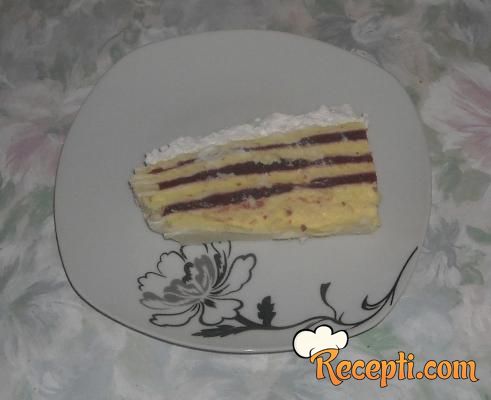 Voćna rozen torta