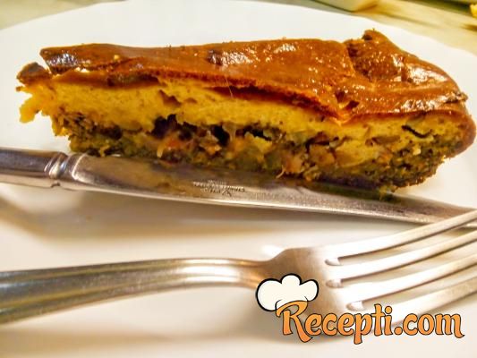 Zeleni tort & Green salted tart